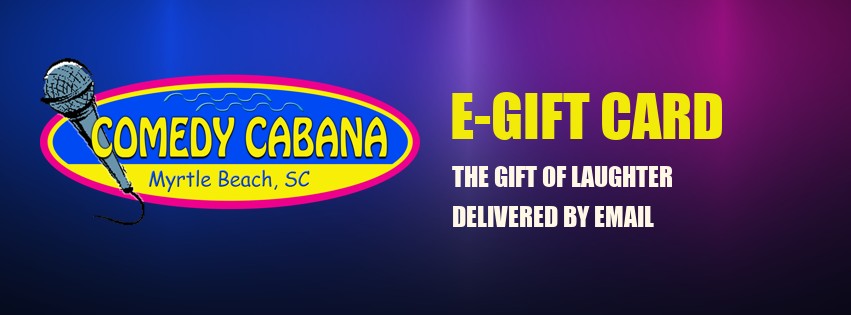 Comedy Cabana e-Gift Card delivered by email