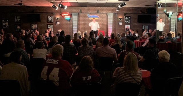 cc-venue-showroom The Comedy Cabana showroom packed for a stand-up show